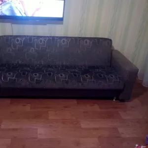 диван бу +кресло хорошое состояние